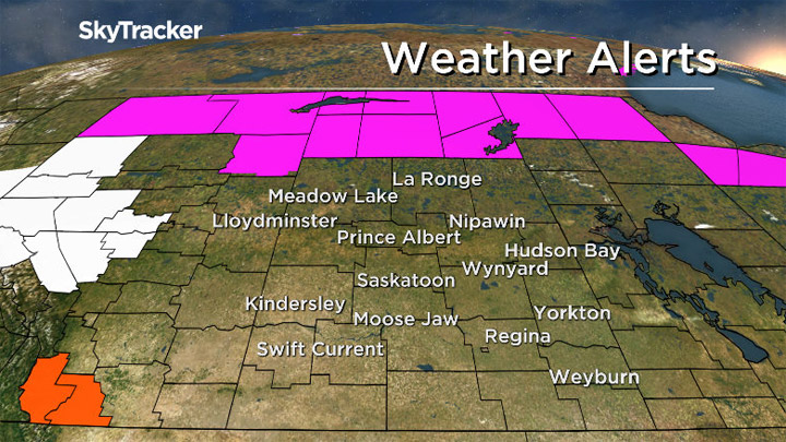 An extreme cold warning has ended for northern Saskatchewan.