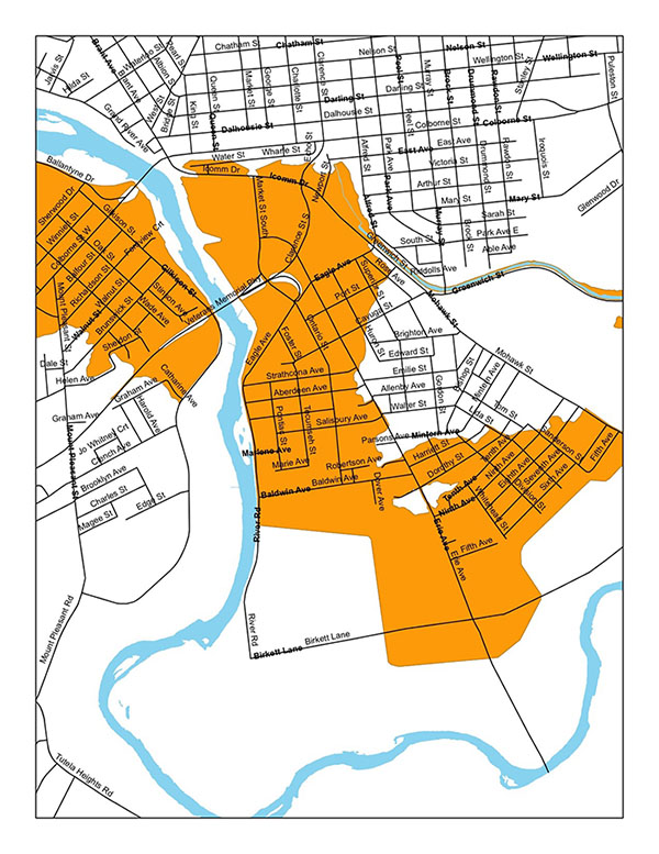 Brantford Flood Zone Map State Of Emergency Declared In Brantford, Ont., Due To Flooding |  Globalnews.ca