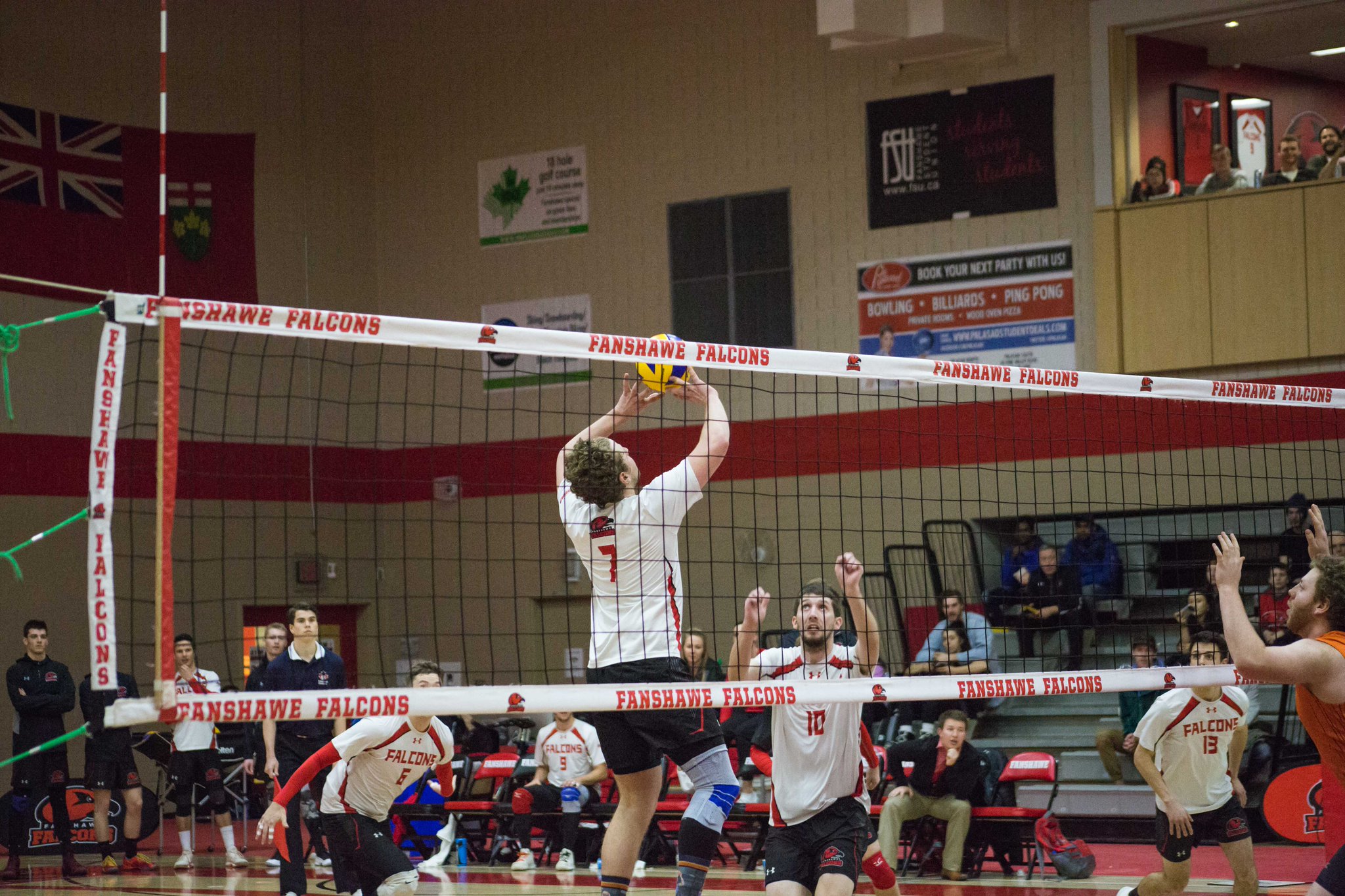 Figuring out the Fanshawe Falcons mens volleyball team