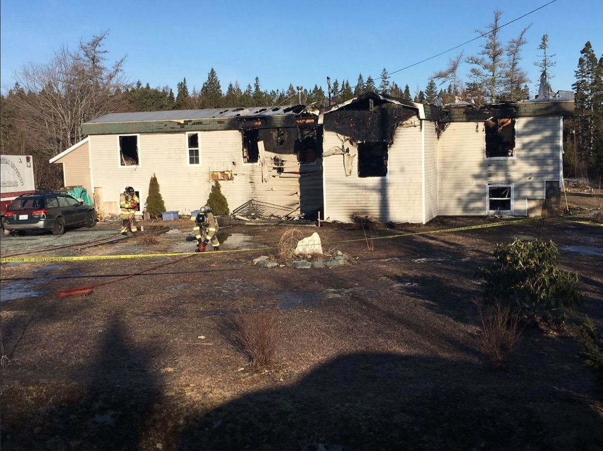 Investigators are working to determine the cause of a fire in West Chezzetcook, N.S.