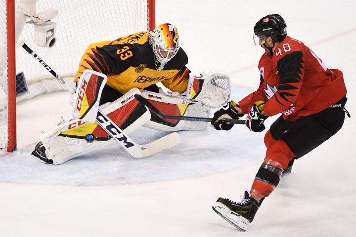 Germany stuns Canada in Olympic hockey semis