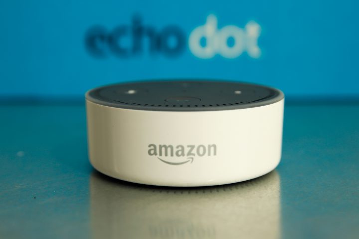 Amazon "Echo Dot" device .