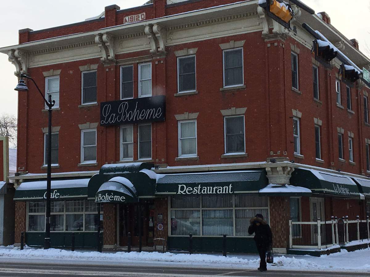 La Boheme in the historic Gibbard Block closed its doors in March ahead of a major building renovation.
