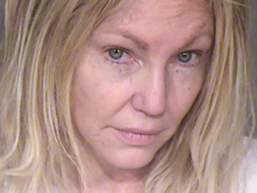 Heather Locklear Told Police I Will Shoot You And Other Arrest   Heather Locklear Mugshot Crop 