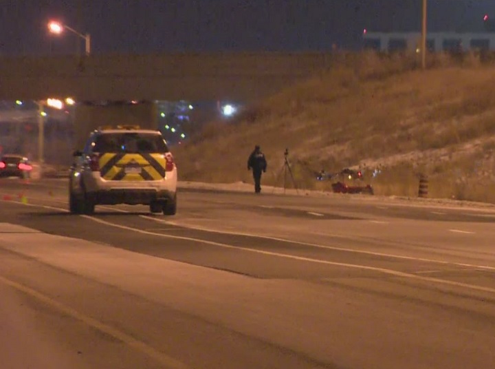 Police are investigating what led up to a fatal crash on Highway 427 Monday evening.