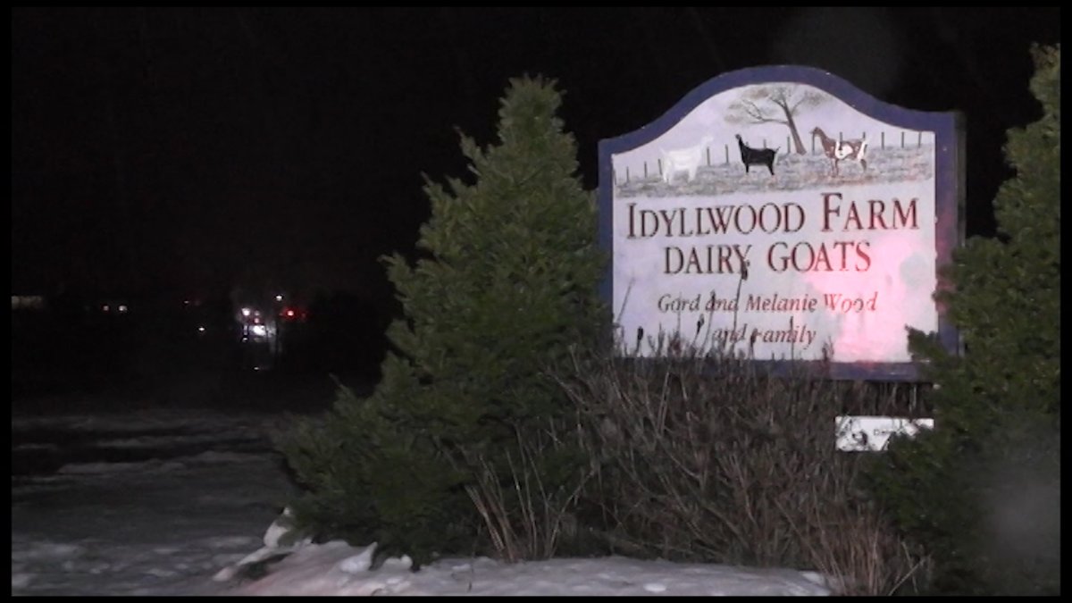 Fire broke out at Idyllwood Farm in Keene early Tuesday morning.