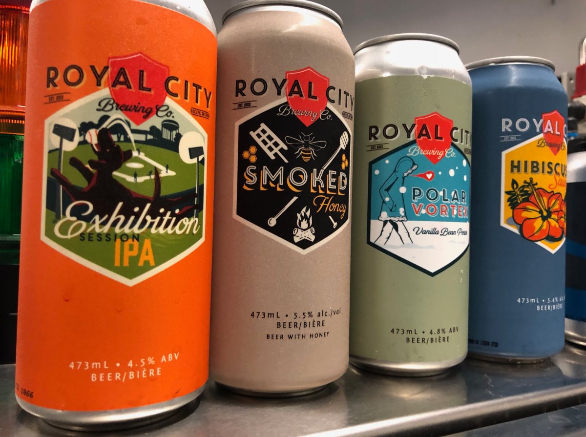 Royal City Brewing in Guelph received $42,000 from a government initiative to boost Ontario's food-and-beverage sector.