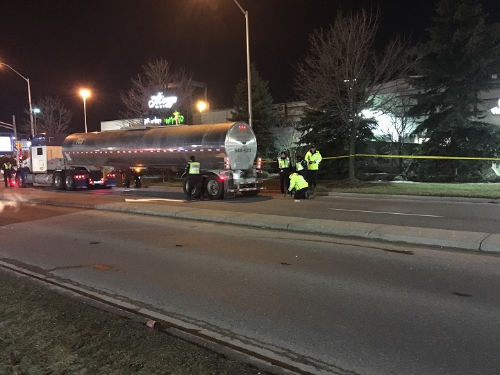 Toronto police are investigating after a man was fatally struck in Scarborough on Wednesday evening.