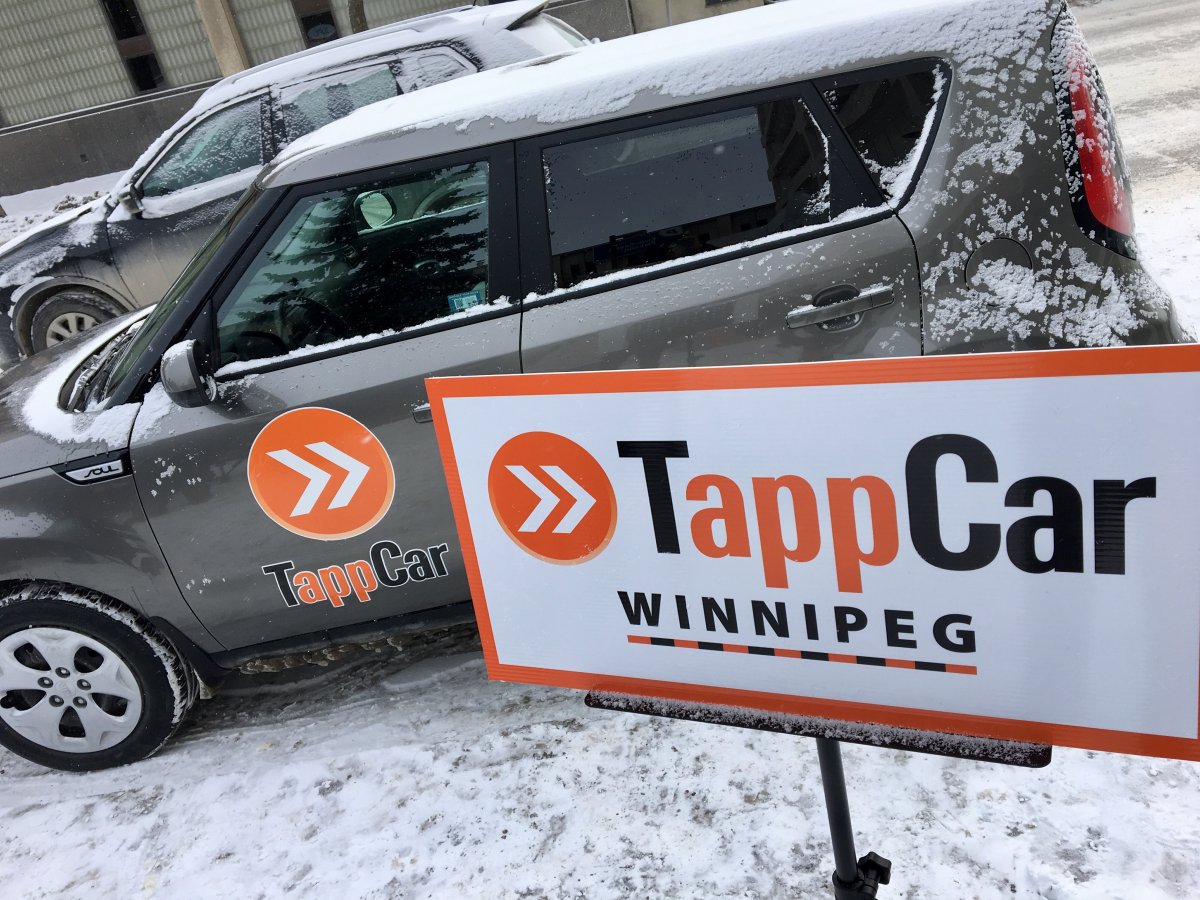 Edmonton-based TappCar announced Tuesday it will launch in Winnipeg Mar. 1, 2018.