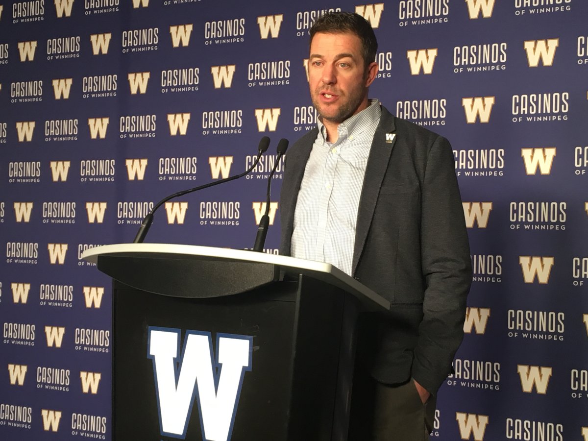 Blue Bombers GM Kyle Walters addresses the media ahead of CFL Free Agency.
