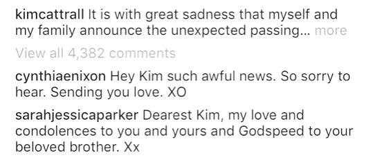 Kim Cattrall calls out ‘cruel’ Sarah Jessica Parker for ‘exploiting’ tragedy of brother’s death - image