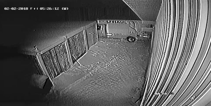 Morinville RCMP are looking for three men after a break-in at Jurassic Forest near Gibbons, Alta. on Friday, Feb. 2, 2018.