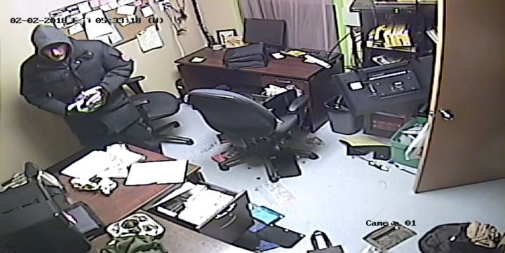 Morinville RCMP are looking for three men after a break-in at Jurassic Forest near Gibbons, Alta. on Friday, Feb. 2, 2018.