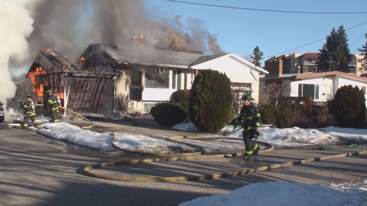 Arson suspected in Kelowna house fire - image