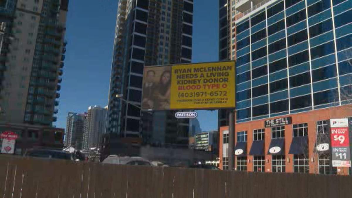 Calgary man puts out advertisement pleading for a living organ donor.
