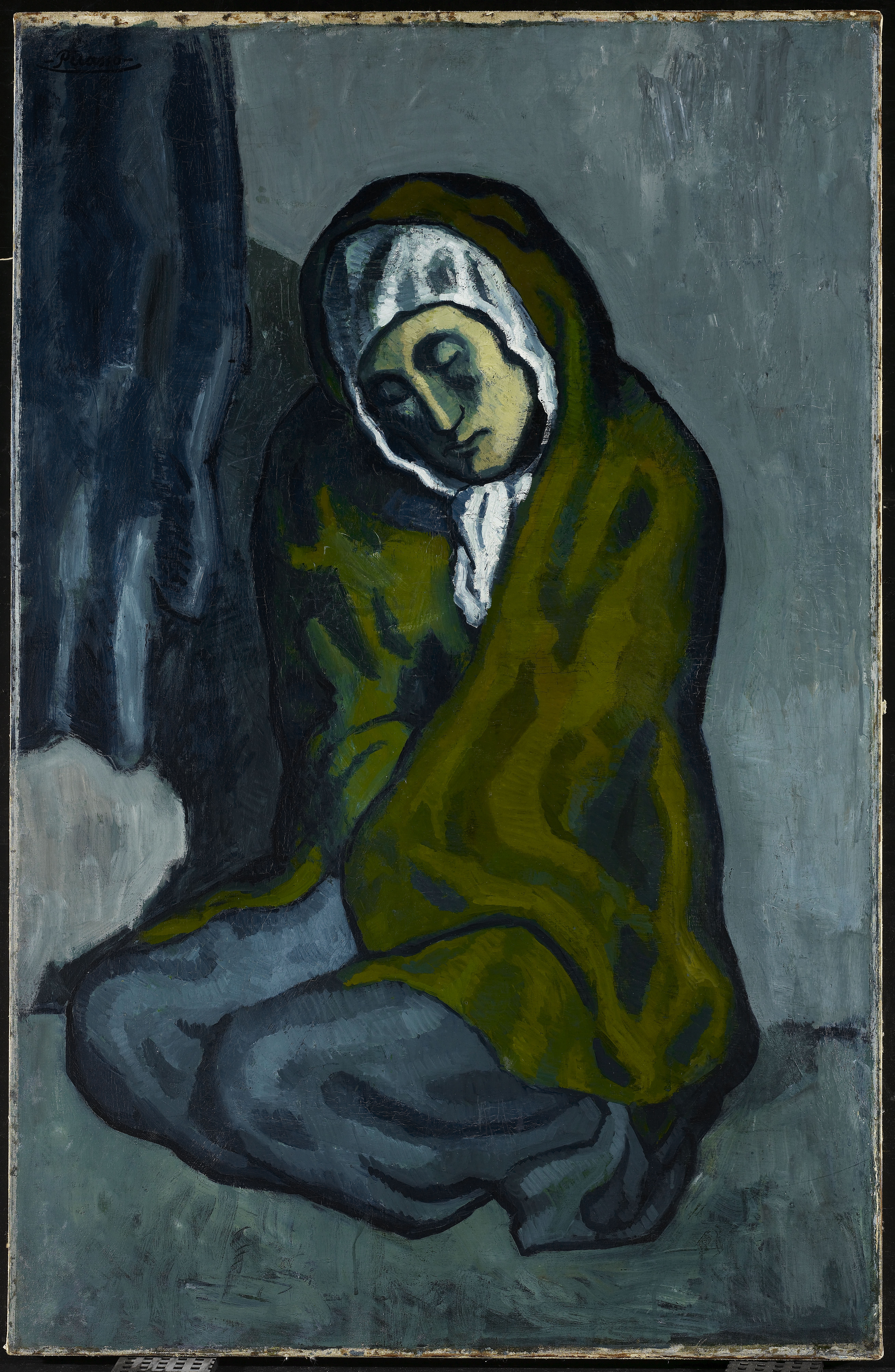 PICASSO 油絵アート X-ray uncovers artwork under Picasso masterpiece housed at Ontario