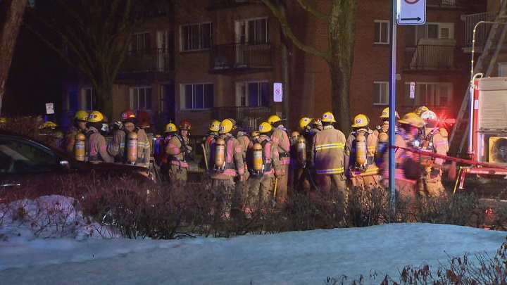 Four people were injured after an early morning fire in an apartment building in Lasalle. Wednesday, Feb. 21, 2018. 