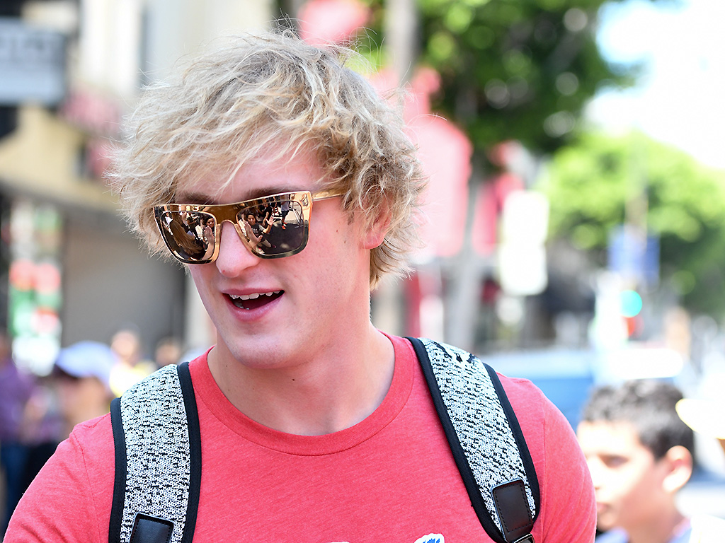 Logan Paul is spotted on August 8, 2017 in Los Angeles, Calif.
