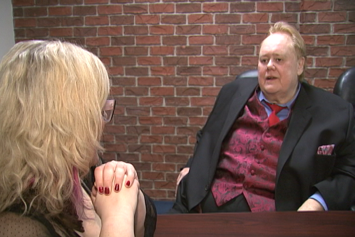 Comedian Louie Anderson speaks with a Kingston radio host in advance of his Monday night show at The Grand Theatre.