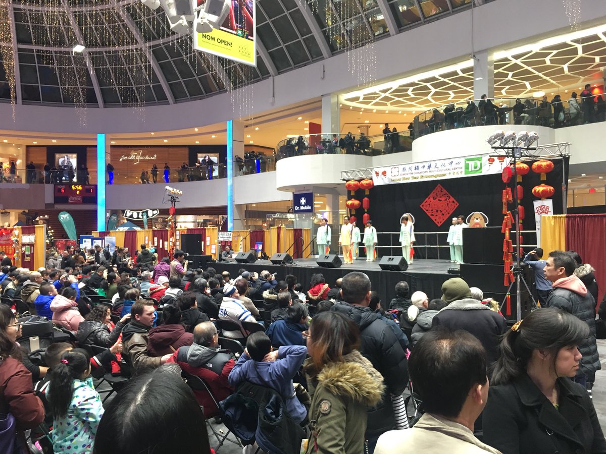 Lunar New Year celebrations are held at West Edmonton Mall, Sunday, Feb. 4, 2018. 