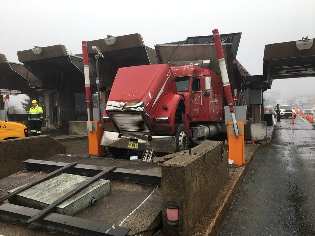 MacKay Bridge's tollbooths pictured in Dartmouth, N.S., on Feb. 21, 2018.
