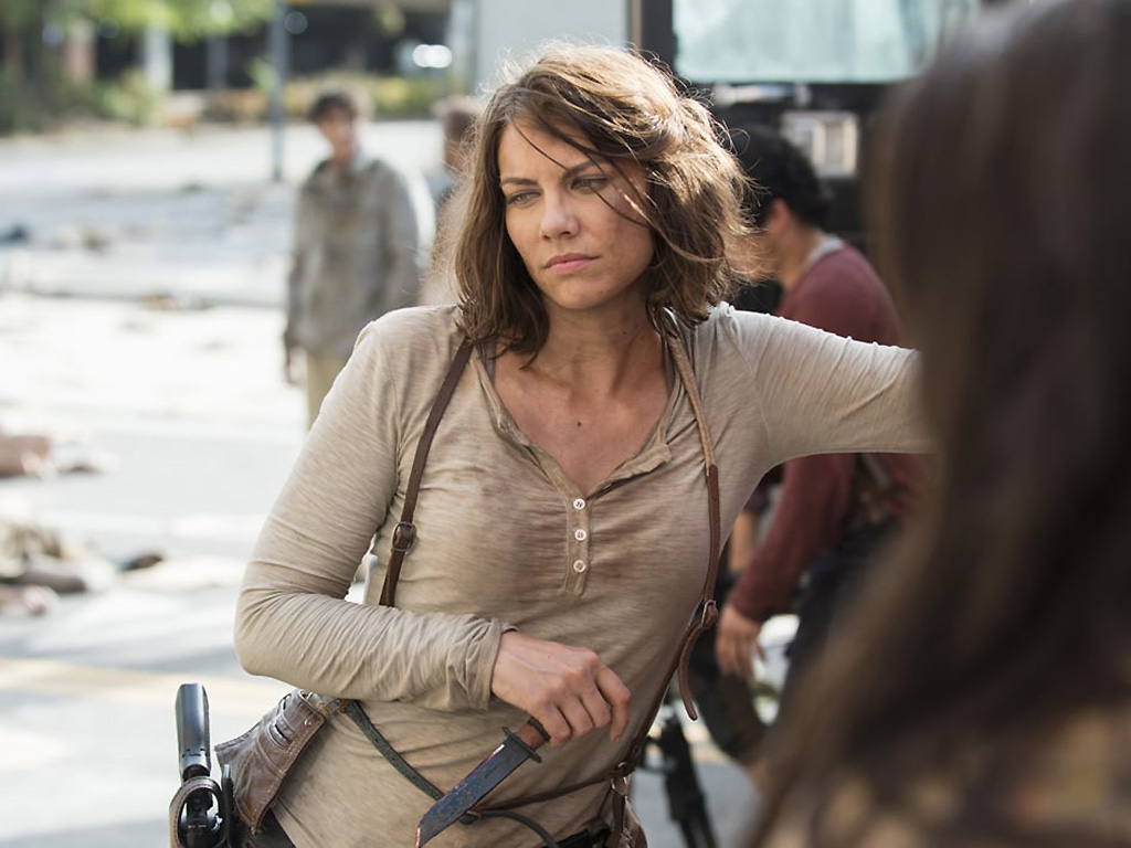 Lauren Cohan stars as Maggie Greene on 'The Walking Dead.'.
