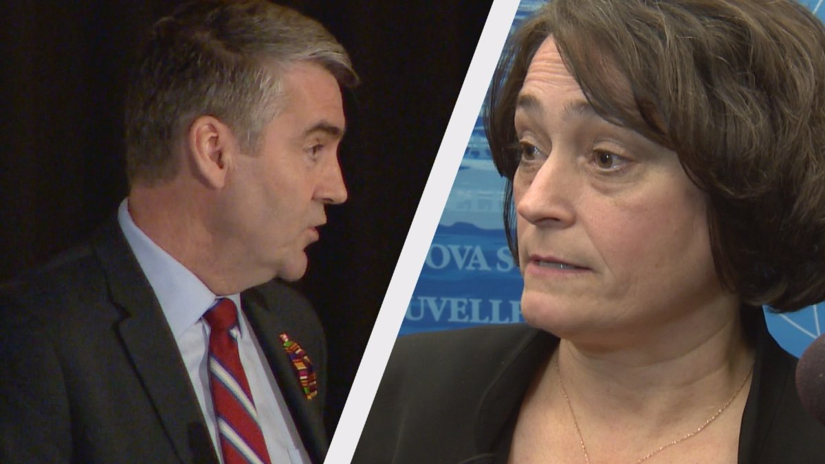 Premier Stephen McNeil and Liette Doucet are at the centre of the dust up between teachers and the province.