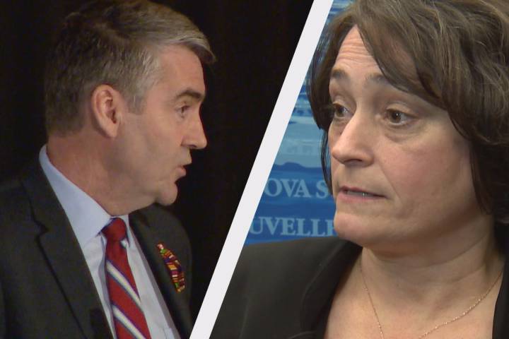 Premier Stephen McNeil and Nova Scotia Teachers Union president Liette Doucet are at the centre of the dust up between teachers and the province.