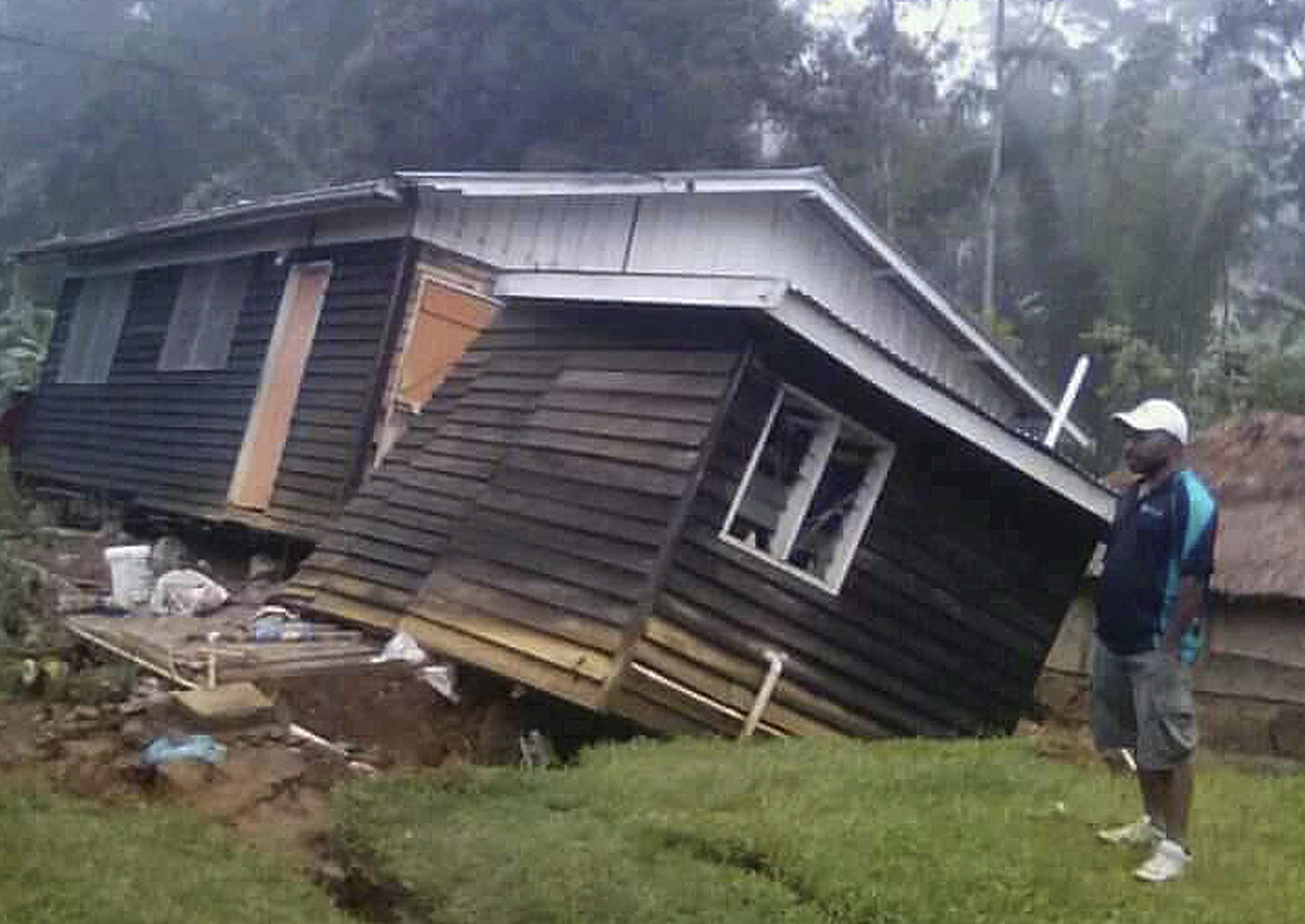 Whole Villages Flattened By Deadly Earthquake In Papua New Guinea   Papua 