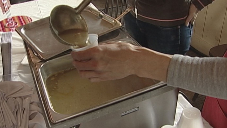 The annual split pea soup competition is a fan favourite. 