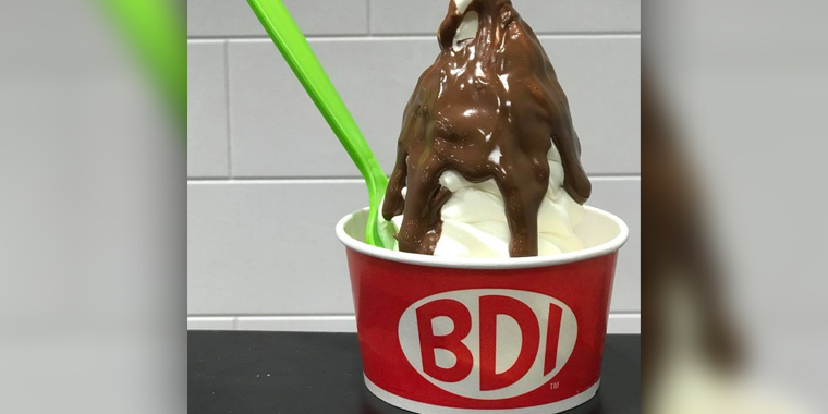 Ice cream from Winnipeg's Bridge Drive-In.