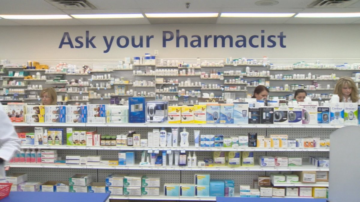 Each pharmacy charges a dispensing fee per prescription.