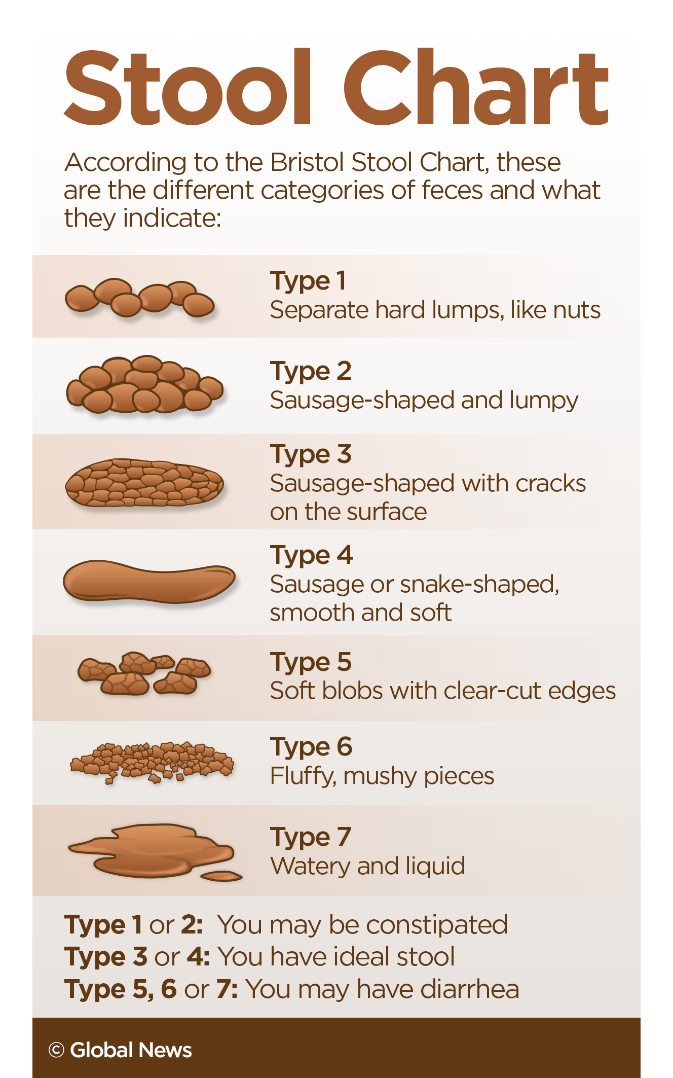 types of poop chart funny naked photo