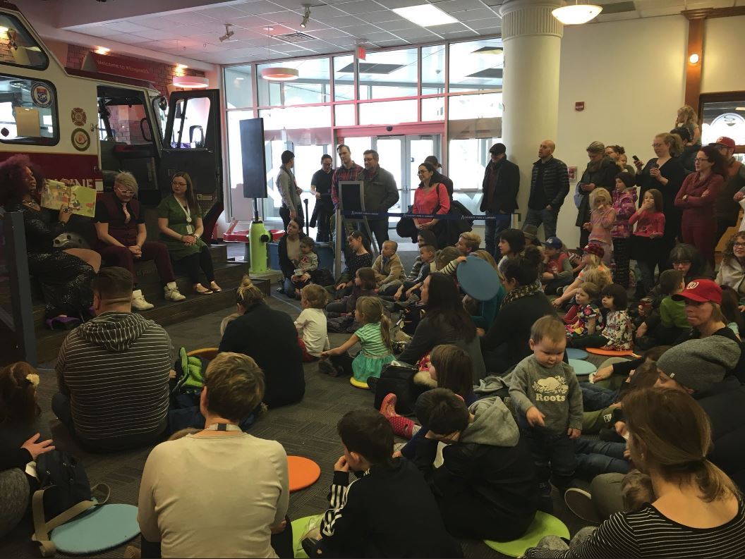 The Calgary Public Library and Calgary Pride launched the first 'Reading with Royalty' program Saturday.