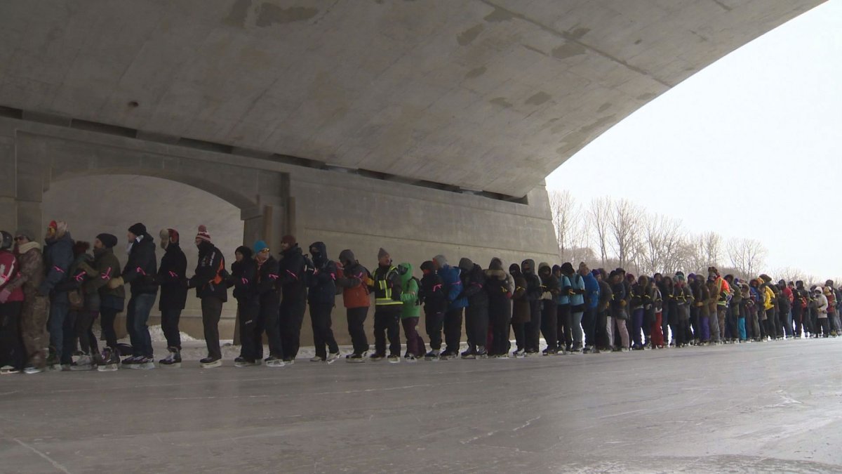The Chain for Change skaters are now official Guinness World Record holders.