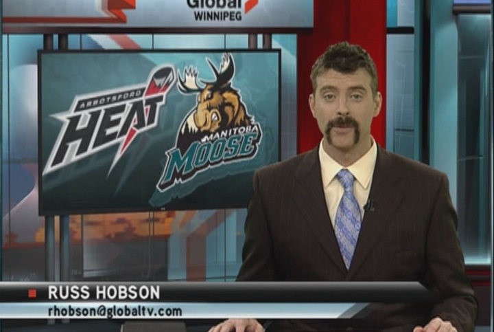 Russ Hobson grew a handlebar mustache back in November 2010.