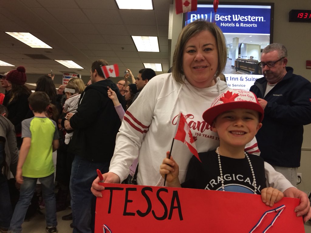 Ryder McClain and his mom, Tara Srigley.