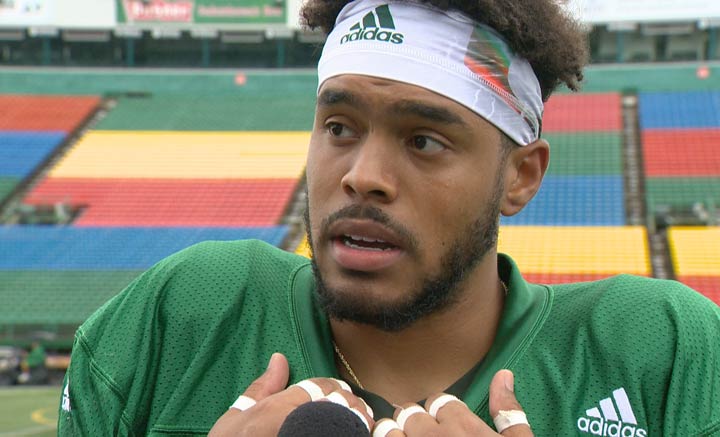 The Saskatchewan Roughriders have released international defensive back Kacy Rodgers II so he can pursue an NFL opportunity.
