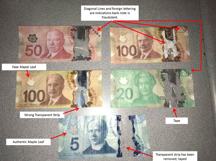 Saskatoon police say at least 72 fake bills have been used in the city so far this year.