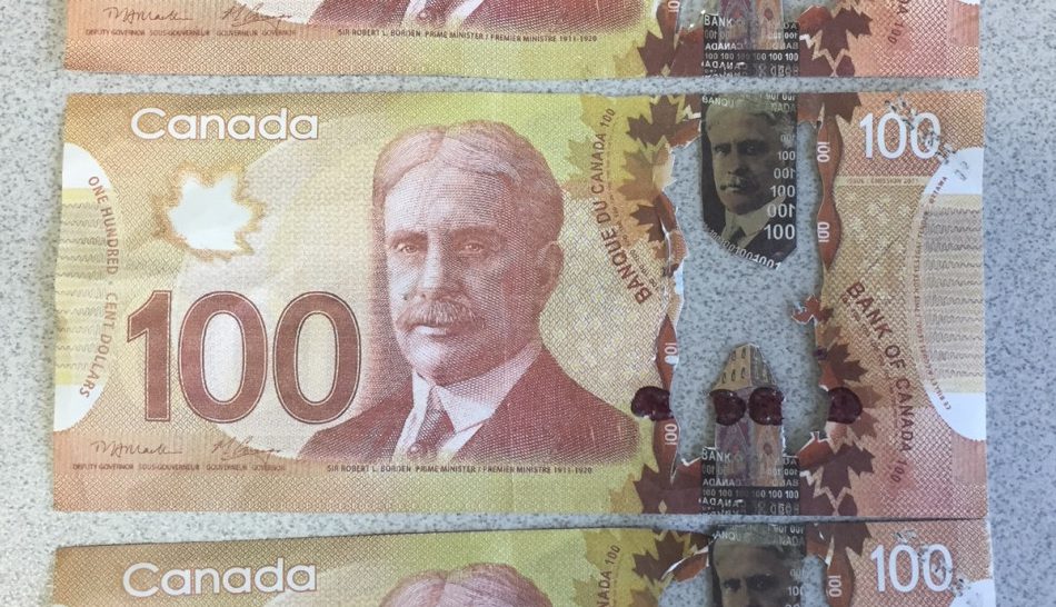 Guelph police are investigating after they say counterfeit bills were recently used at Stone Road Mall.
