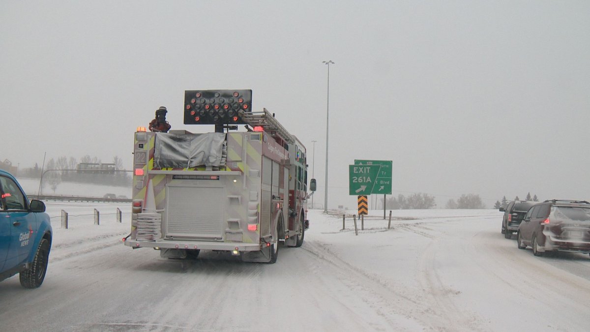 Calgary’s Deerfoot Trail reopened after 5hour shutdown due to