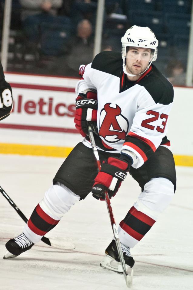 Canadian Michael Swift playing for South Korea during the 2018 Winter Olympic Games.