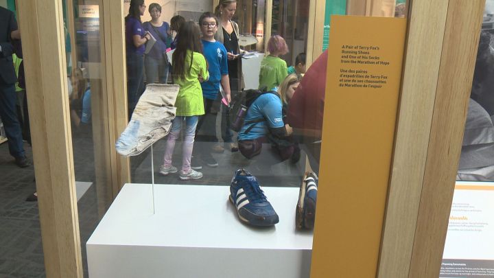 Terry Fox’s epic Marathon of Hope showcased at Edmonton’s Telus World ...