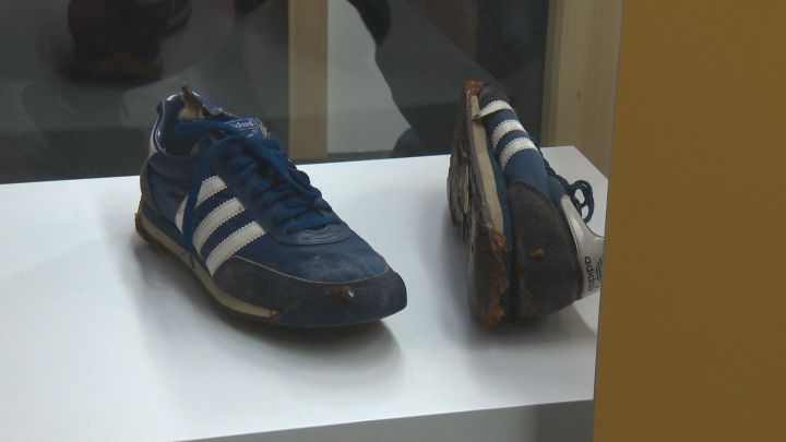 The “Terry Fox – Running to the Heart of Canada” exhibit runs at Edmonton’s Telus World of Science from Feb. 16 to Sept. 16.