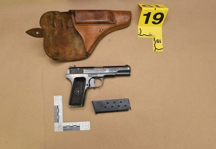 Gerald Stanley’s Tokarev handgun.