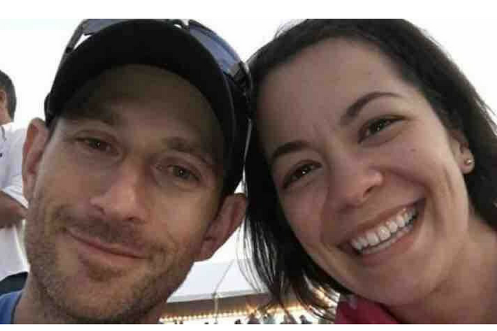 Scott Beigel and his fiancee Gwen Gossler in a photo posted on GoFundMe.