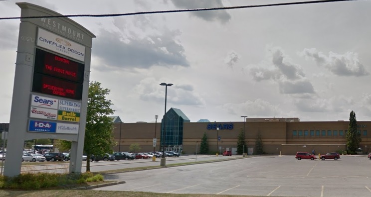 Westmount Shopping Centre 
 (Image taken from Google Maps).