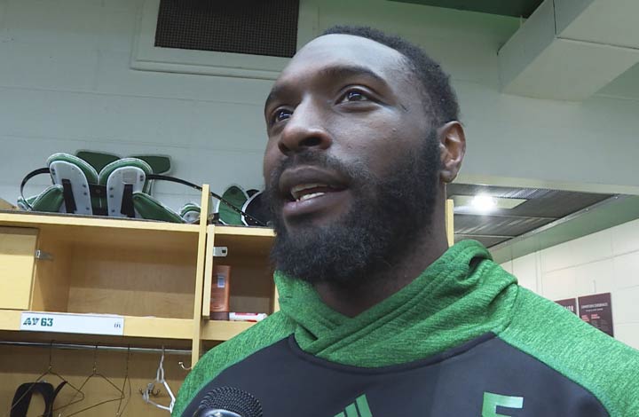 The Saskatchewan Roughriders have signed international defensive lineman Willie Jefferson to a contract extension.