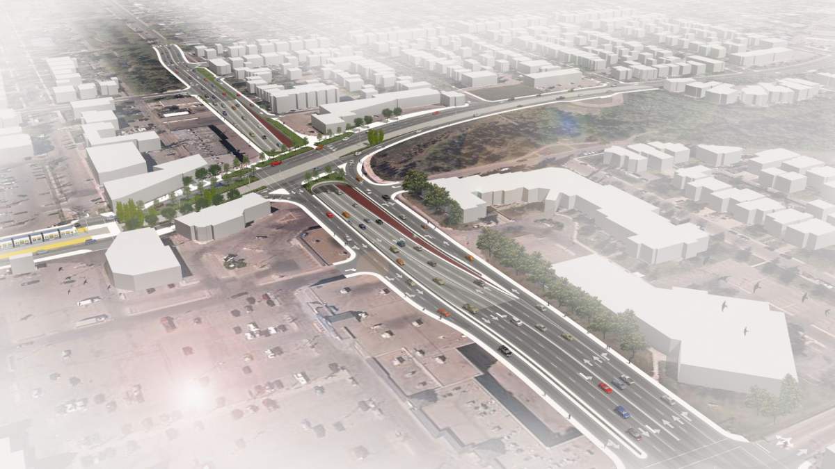 West LRT renders supplied by the City of Edmonton. March 13, 2018.