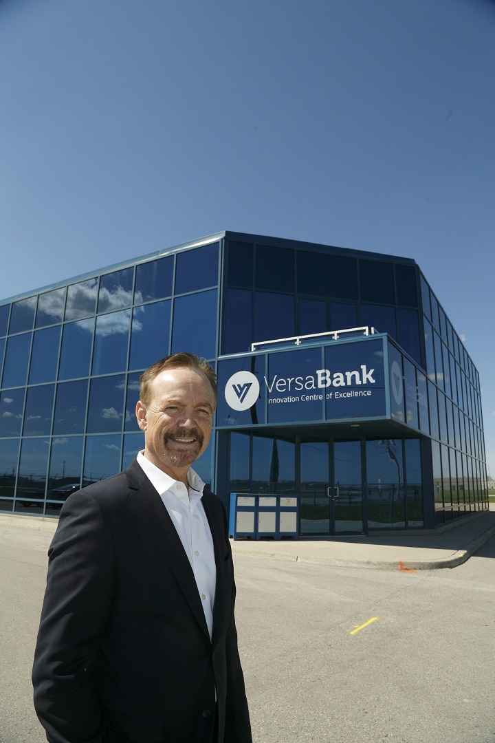 VersaBank subsidiary VersaVault has signed two memorandums of understanding with a cryptocurrency exchange and a cryptocurrency based fund, two steps towards piloting the blockchain based vault. David Taylor, President and CEO of VersaBank, is seen in an undated handout photo. 
